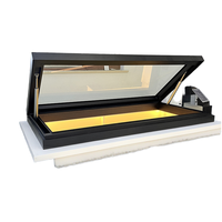 Claraboya de Aleación de Aluminio con Control Inteligente Automático por WiFi, Compatible con Alexa, Resistente a la Lluvia, para Techos Planos o Extensiones de Terraza