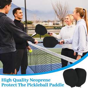 Housse de <span class=keywords><strong>raquette</strong></span> de pickleball en néoprène de haute qualité professionnelle, logo personnalisé, sublimation, protection pour l'entraînement - Product Image 4