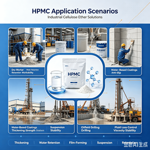 Mortier cimentaire autolissant HPMC à base d'ether de cellulose, qualité construction, haute fluidité, rétention d'eau, CAS - Product Image 1