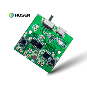 Jouet cactus intelligent à apprentissage vocal pour enfants HOSEN FR-4 Carte de circuit imprimé avec surface HASL en cuivre de 1 OZ - Product Image 2