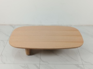 Hiện đại rắn gỗ cà phê Trung tâm Cocktail cuối bảng tối giản vuông hình bầu dục Thiết kế phòng khách phong cách Ý sang trọng bên bảng - Product Image 6