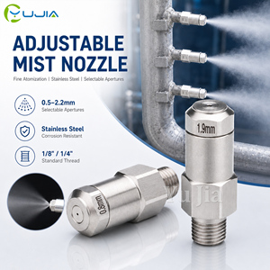 Boquilla Atomizadora SS para Humidificación de Productos Industriales, Eliminación de Polvo, Refrigeración y Creación de Niebla - Product Image 1