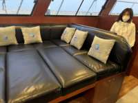 Bateau de pêche de loisir rapide en aluminium de 15 m, type yacht cabine, à vendre