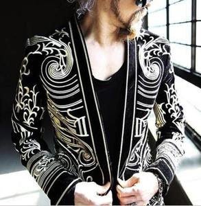 <span class=keywords><strong>2021</strong></span> chaquetas de otoño e invierno para hombres de moda europea y americana, abrigo ajustado estampado para hombres más vendido para hombres - Product Image 3