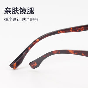 Monture de lunettes unisexe ovale en TR90 52-20-147, légère, monture complète, verres en résine, double usage, origine Danyang - Product Image 4