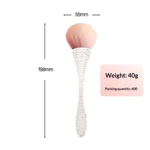 แปรงแต่งหน้าทรงนาฬิกาทรายขนาดใหญ่ ขนแปรงนุ่ม สำหรับ<span class=keywords><strong>ปัด</strong></span><span class=keywords><strong>แก้ม</strong></span> แป้งฝุ่น ไฮไลท์ แปรงเดี่ยว - Product Image 2