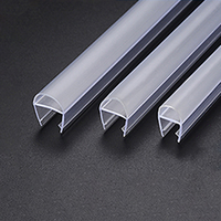 Pvc Waterdichte Glazen Douche Deur Afdichting Strip Voor Douchewand