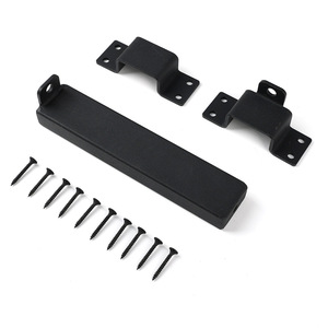 <b>Door</b> <b>Lock</b> Bracket Iron Sliding Security <b>Barn</b> <b>Door</b> Outdoor Latch Cabinet Shed <b>Door</b> Easy Installation - Product Image 5