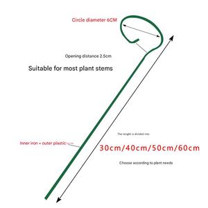 Hot Sale Garden Single Stem Plant <strong>Flower</strong> <strong>Support</strong> Ring Frame for Orchid Peony Lily Roseb Plant <strong>Support</strong> Stakes - Product Image 2