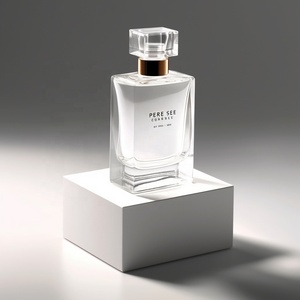 Usine en gros personnalisé de haute qualité de luxe minimaliste parfum emballage Carton boîte en fer blanc bouteille de parfum ensemble - Product Image 2