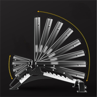 Banc de musculation pliable et réglable XOYOOU avec support de rangement, équipement de gym professionnel pour l'entraînement en force à domicile