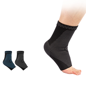 Tobillera deportiva con logotipo personalizado, Protector de tobillo de fútbol, correa de nailon de compresión, vendaje elástico negro, tobillera de gimnasio, soporte - Product Image 2