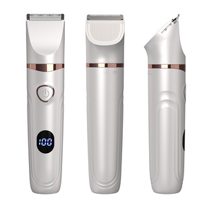 เครื่องกำจัดขนไฟฟ้า 4 in 1 แบบชาร์จ Type-C <span class=keywords><strong>ก</strong></span>ันน้ำ ใช้ได้<span class=keywords><strong>ก</strong></span>ับใบหน้า <span class=keywords><strong>บิ</strong></span><span class=keywords><strong>ก</strong></span>ินี่ รั<span class=keywords><strong>ก</strong></span>แร้ และขา - Product Image 2