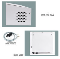 Generator Ozon Stainless Steel Penyaring Air untuk Shower dan Pemurni Laundry dengan Garansi 1 Tahun untuk Mesin Cuci