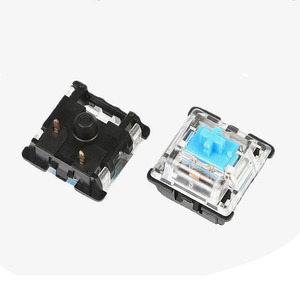 Interruptor de Teclado Mecánico Transparente con Microbotón Luminoso para Juegos, Columna de Posicionamiento de 2/3/5 Pines - Product Image 2