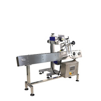 Machine de gravure intelligente pour bouteilles, laser avec module de positionnement et d'inspection automatique pour le marquage des bouteilles de boissons