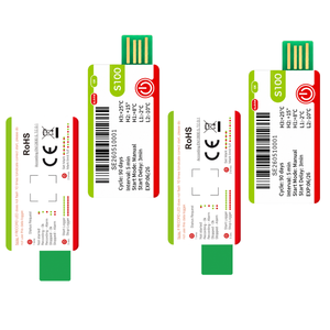 Registrador de Temperatura USB Desechable para Logística de Cadena de Frío, Compatible con OEM y ODM, Hecho de Plástico - Product Image 3