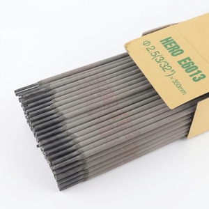 Varillas de soldadura de acero dulce Stone Bridge Hero para electrodos de 2.5*350mm AWS E6013 J421, alambre de relleno H08A - Product Image 1