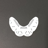 Protège-dents de boxe respirant et fin, moulable, pour jeunes et adultes, protection des lèvres et des dents