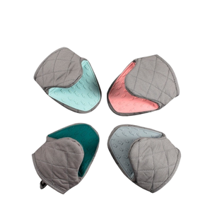 Mitaines <span class=keywords><strong>de</strong></span> <span class=keywords><strong>protection</strong></span> en silicone demi-circulaires en forme <span class=keywords><strong>de</strong></span> poisson avec double couche <span class=keywords><strong>de</strong></span> coton pour une utilisation résistante à la chaleur dans la cuisine, au micro-ondes et pour la <span class=keywords><strong>cuisson</strong></span> - Product Image 4