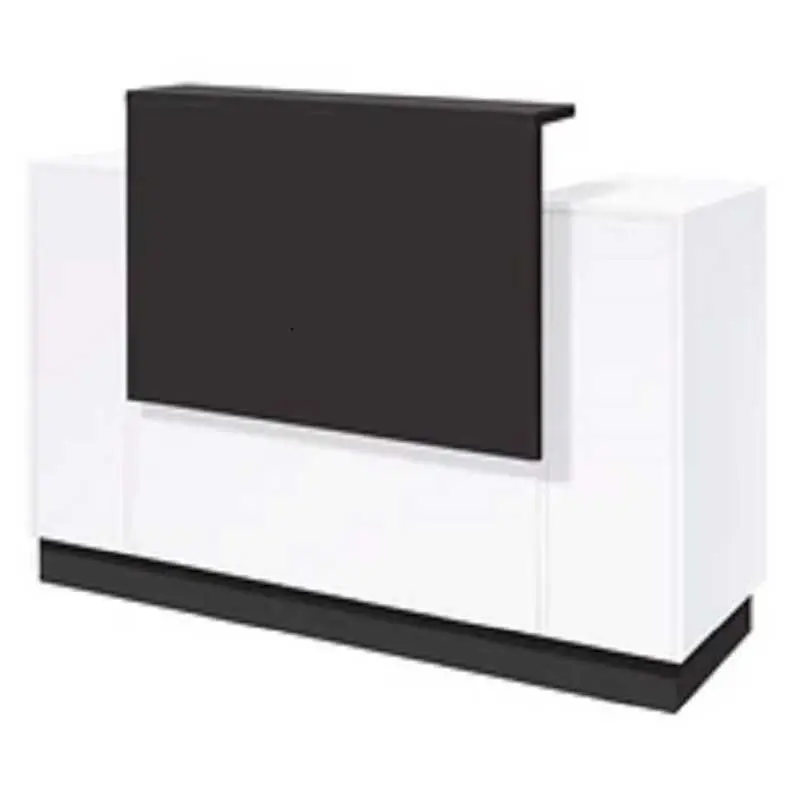 (SZ-RTF16) आधुनिक गर्म बिक्री सफेद लकड़ी की मेज कार्यालय रिसेप्शन डेस्क