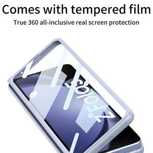 GKK Pour Samsung Galaxy Z Fold5 5G <span class=keywords><strong>Phone</strong></span> Case PC Kickstand <span class=keywords><strong>Phone</strong></span> Back Cover avec Screen <span class=keywords><strong>Film</strong></span> - Product Image 2