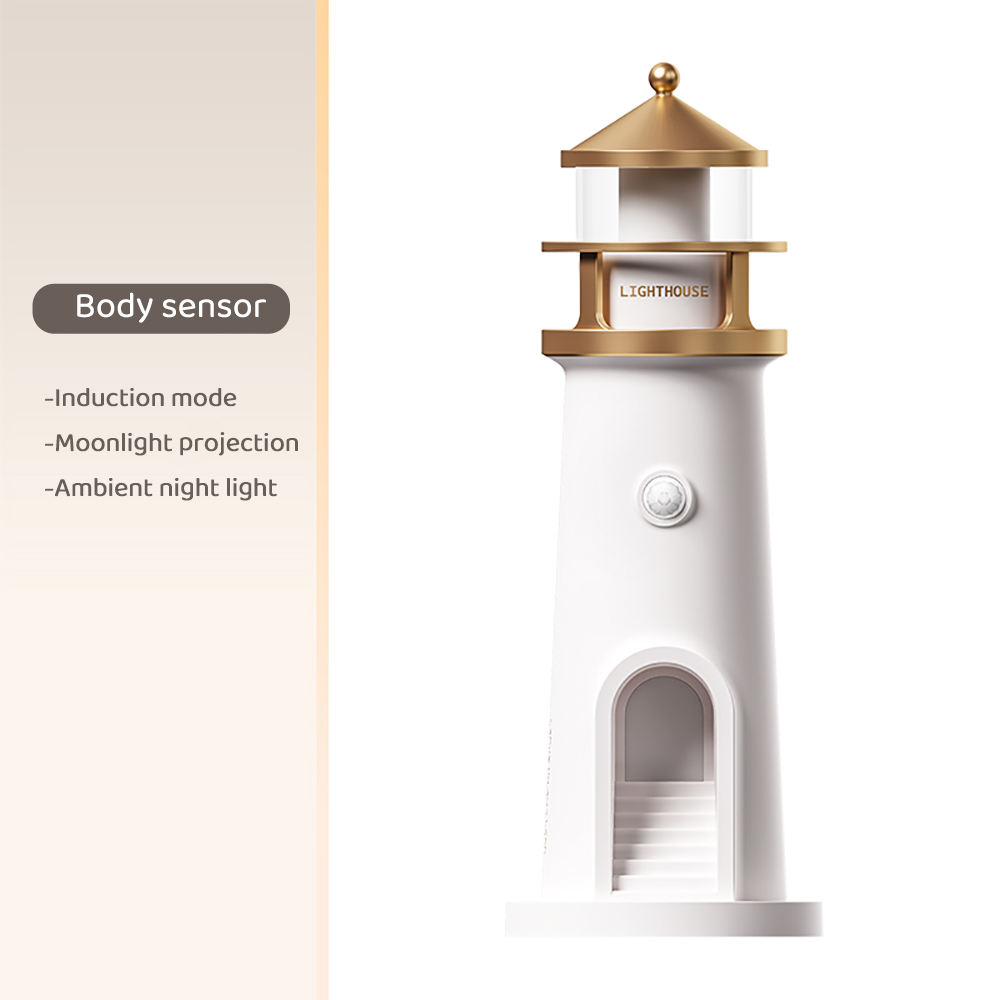 White--Motion Sensor