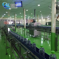 Automatique 3000bph pour 1l bouteille ligne de remplissage d'huile équipement d'embouteillage boisson ligne de production d'eau remplissage à chaud machine de soufflage