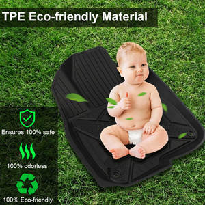 <span class=keywords><strong>Tappetini</strong></span> Auto Impermeabili Antiscivolo per Volkswagen <span class=keywords><strong>Tiguan</strong></span> 2009-2016, Accessori Interni per Auto VW - Product Image 4