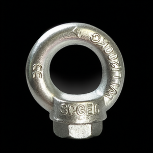 Écrou à œil galvanisé DIN 582 C15E en acier certifié CE, accessoires de levage et d'ancrage - Product Image 3