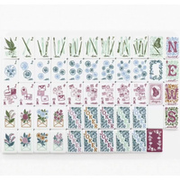 Ensemble de tuiles de mahjong en acrylique multicouche durable de qualité supérieure, gravées, couleur vert matcha, pour soirées de jeu en famille et fêtes en intérieur