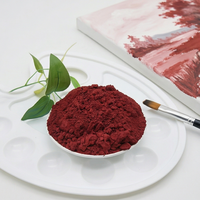 Pigment rouge d'oxyde de fer, résistant au soleil et aux hautes températures, pâte de couleur pour peinture murale extérieure, pour carreaux