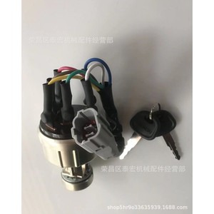 สวิตช์กุญแจรถขุดฮุนได รุ่น 21E610430 สำหรับ 215-7 และ 21N4-10400 - Product Image 3