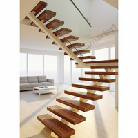 Escalier en colimaçon intérieur moderne, durable et écologique avec main courante en verre trempé et construction en acier inoxydable, certifié ISO9001