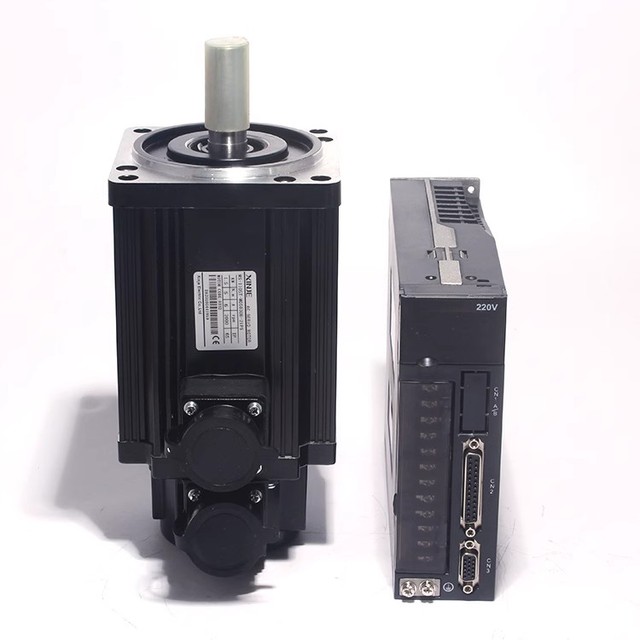 110ST-M04030 AC Servo Motor 1.2KW 3000RPM 220V Driver Complete Servo System AC Servo Motor Kit With Drive