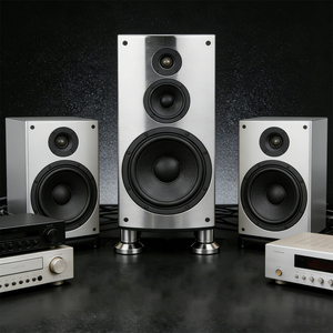 Soportes de Audio Yivo Hifi, Almohadillas Antivibración para <span class=keywords><strong>Altavoces</strong></span> y Amplificadores, Base Ajustable en Altura, <span class=keywords><strong>Soporte</strong></span> Profesional para <span class=keywords><strong>Altavoces</strong></span> - Product Image 2