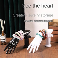 Présentoir de comptoir pour bagues et bracelets, modèle main, pour bijoux, Jinhua