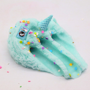 Mixing Christmas Diy Color Snow Slik Cloud <b>Slime</b> Charms unicorn Heart Sequins Blue <b>Slime</b> Snow Mud Blue - Product Image 4
