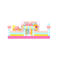 Château gonflable commercial pour enfants, château gonflable pour enfants, mini combo extérieur pour fête, château gonflable blanc en PVC