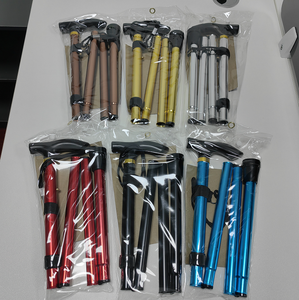 Biểu Tượng Tùy Chỉnh Bán Buôn Đi Bộ Stick Nạng 84-93Cm Có Thể Điều Chỉnh Đi Bộ Mía Có Thể Gập Lại Nhôm Ma Thuật Dính Có Thể Gập Lại Thanh - Product Image 4