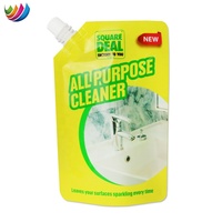 750ml 1000ml mylar beypack plastique nylon matériel d'emballage vaisselle liquide savon bec pochette