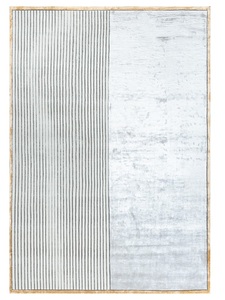 Premium Tibetan Hand Knotted Wool and Silk Carpet Handmade Modern Area Rug for Luxury Home Hotel Resort and Villa Decoration - Product Image 1