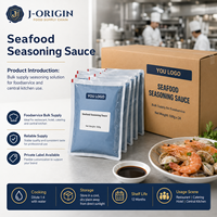 Sauce liquide d'assaisonnement pour fruits de mer OEM |   Sauce de cuisson pour Hot Pot chinois, condiment en vrac pour la restauration, 500g