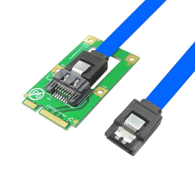 MSATA to SATA Adapter Card MINI SATA to 7PIN Hard Disk SATA Interface Expansion Card