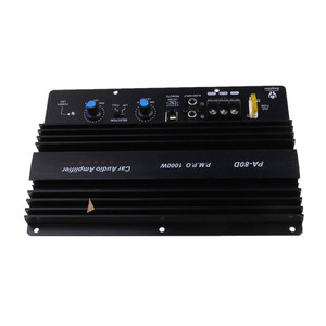 Carte amplificateur Haute Qualité 1000W 12V <span class=keywords><strong>HiFi</strong></span> Haute Puissance PA-80D Subwoofer Amplificateur Audio de Voiture <span class=keywords><strong>Ampli</strong></span> Lecteur - Product Image 3