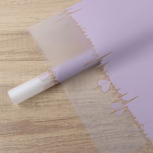 Nouveau design, papier d'emballage pour bouquet en papier glassine enduit de PE, imperméable, fournitures pour fleuristes, papier d'emballage, cadeau de mariage, bricolage, fête des mères - Product Image 6