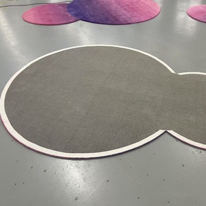 Tapis tufté fait main 100 % laine à motif floral, idéal pour la maison, la chambre, le salon et la salle de jeux pour enfants - Grande Vente - Product Image 6