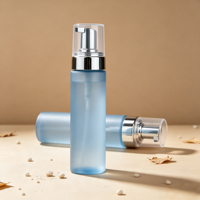 Flacon Distributeur de Savon Liquide Cosmétique en PET Transparent avec Pompe Moussante 100ml 120ml 150ml 200ml 250ml