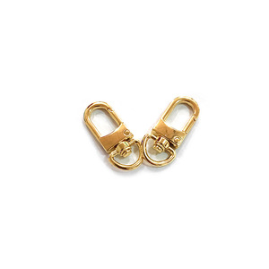 Hebilla de puerta pequeña D-Tail Clip Hy-1044 pulida de 3 puntos para bolsos y accesorios - Product Image 4