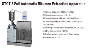 Aparato de extracción de betún automático completo, centrifugadora de asfalto, equipo de prueba de mezcla de pavimentación bituminosa de extracción de asfalto, 2 unidades, 2 unidades - Product Image 2